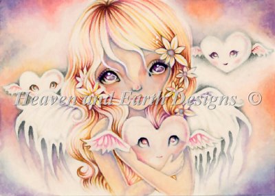 Diamond Painting Canvas - QS Gentle Heart - Click Image to Close